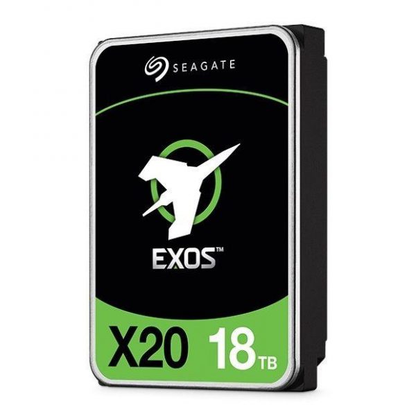 0763649153147 Dysk SEAGATE EXOS™ Enterprise X20 ST18000NM000D 18TB 3,5" 7200 256MB SAS 12Gb/s  - Incom Group
