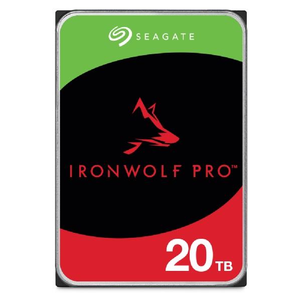 Dysk SEAGATE IronWolf™ PRO ST20000NT001 20TB 3,5" 7200 256MB SATA III NAS 8719706432276  - Incom Group
