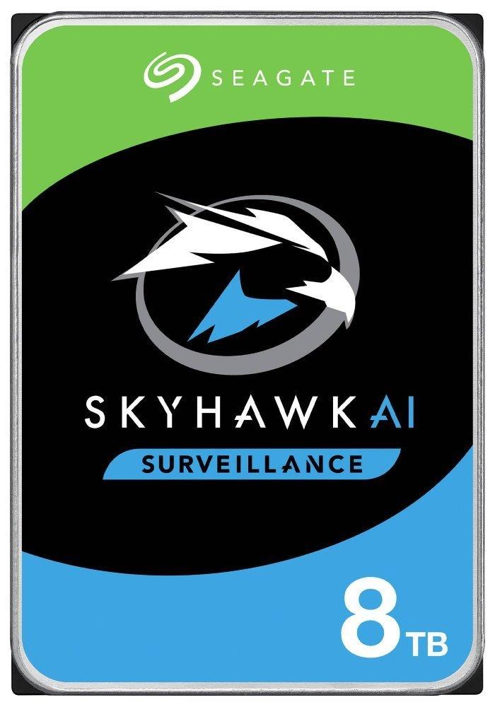 8719706022934  - Incom Group
 Dysk SEAGATE SkyHawk™ AI ST8000VE001 8TB 3,5" 7200 256MB SATA III NAS