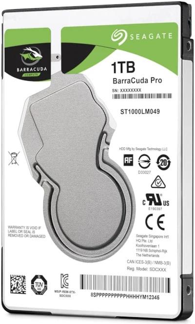  - Incom Group
 0763649115756 Dysk SEAGATE BarraCuda® ST1000LM049 1TB 2.5" 7200 128MB SATA III