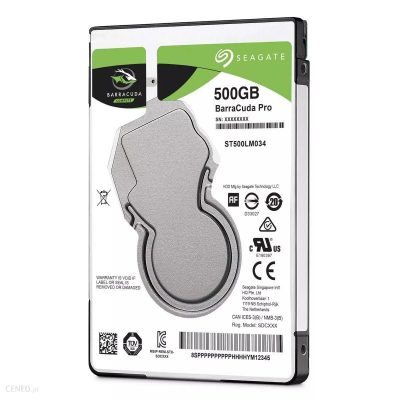  - Incom Group
 Dysk SEAGATE BarraCuda® ST500LM034 500GB 2.5" 7200 128MB SATA III 0763649115763