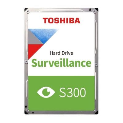 Dysk Toshiba S300 (CMR) HDWV110UZSVA 1TB 3,5" 5700 64 MB SATA III Surveillance BULK 4260557511626  - Incom Group
