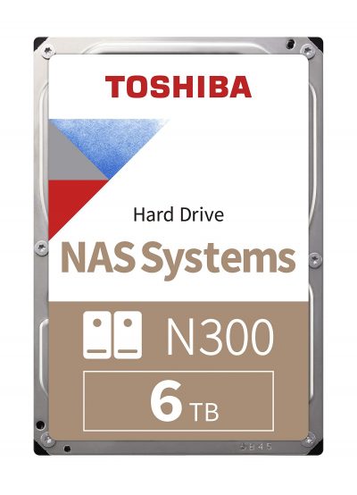 Dysk Toshiba N300 HDWG460UZSVA 6TB 3,5" 7200 256MB SATA III NAS BULK  - Incom Group
 4260557511992