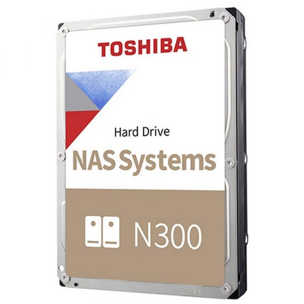 Dysk Toshiba N300 HDWG460EZSTA 6TB 3,5" 7200 256MB SATA III NAS  - Incom Group
 4260557511749