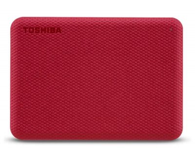 Dysk zewnętrzny Toshiba Canvio Advance 1TB 2,5" USB 3.0 red 4260557511268  - Incom Group
