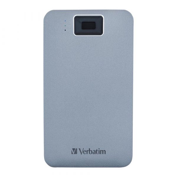 0023942536529 Dysk zewnętrzny Verbatim 1TB Executive FingerPrint Secure  2.5" USB-C 3.0 z czytnikiem linii papilarnych  - Incom Group
