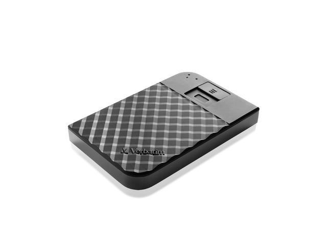 0023942536512 Dysk zewnętrzny Verbatim 2TB 2.5" FingerPrint Secure USB-C 3.0 Gen1 czytnik linii papilarnych  - Incom Group
