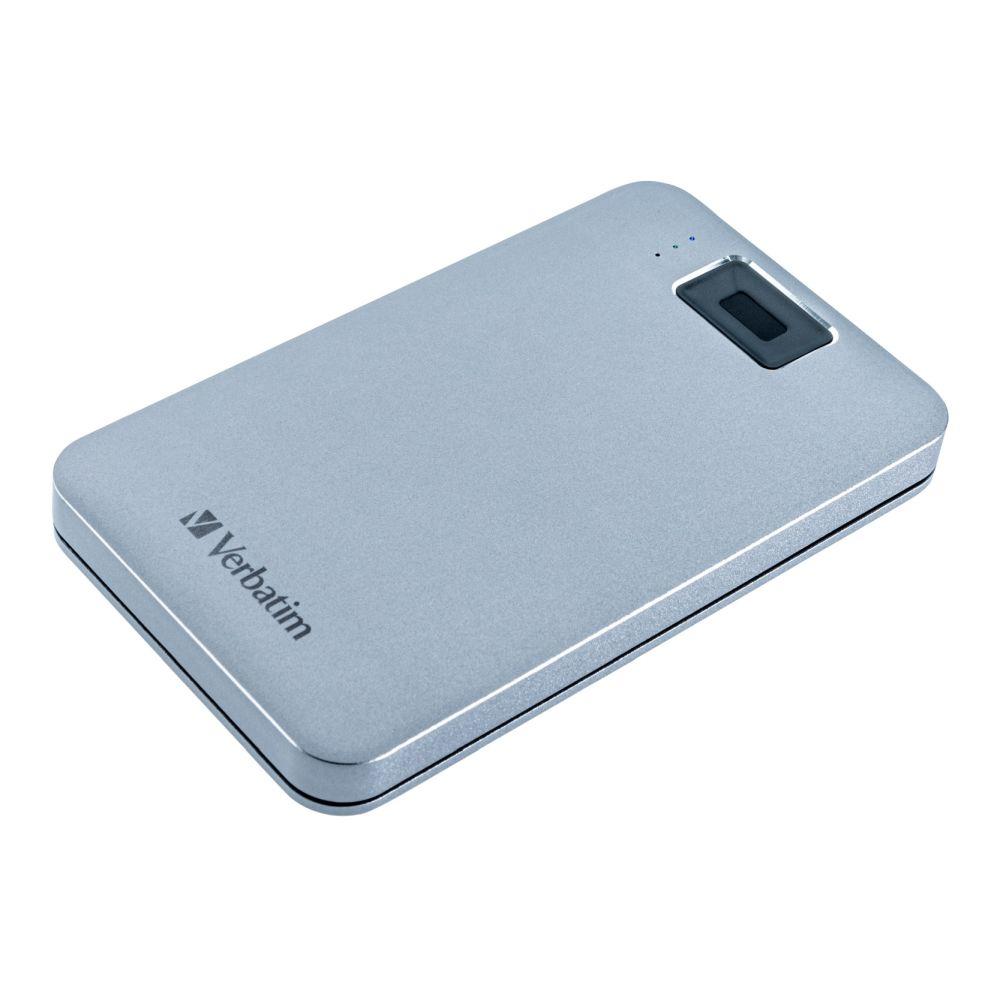 Dysk zewnętrzny Verbatim 2TB Executive FingerPrint Secure  2.5" USB-C 3.0 z czytnikiem linii papilarnych  - Incom Group
 0023942536536