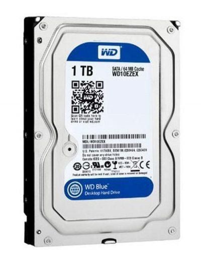 0718037779911 Dysk WD Blue™ WD10EZEX 1TB 3,5" 7200 64MB SATA III  - Incom Group
