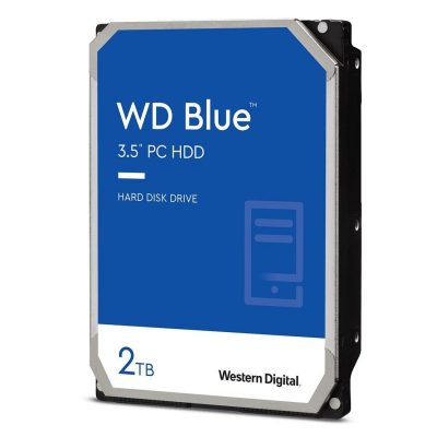 Dysk WD Blue™ WD20EZBX 2TB 3,5" 7200 256MB SATA III 0718037877501  - Incom Group
