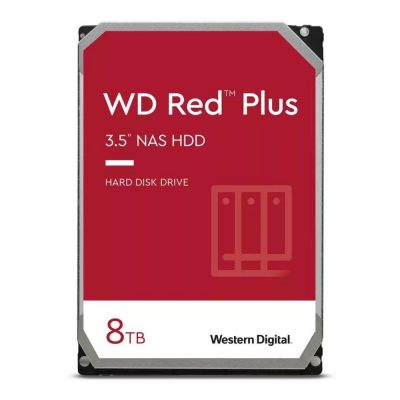 Dysk WD Red™ Plus WD80EFPX 8TB 3,5" 5640 256MB SATA III 0718037899817  - Incom Group
