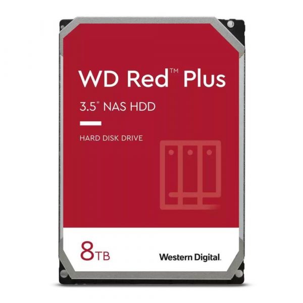 0718037899817  - Incom Group
 Dysk WD Red™ Plus WD80EFPX 8TB 3,5" 5640 256MB SATA III