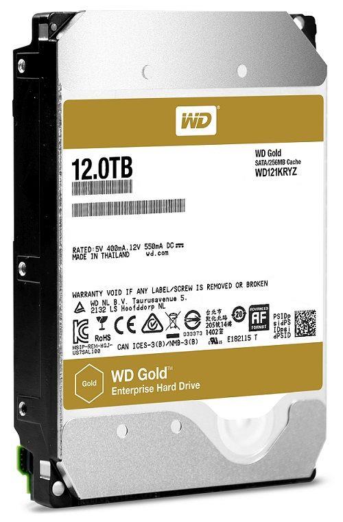  - Incom Group
 0718037854519 Dysk WD Gold™ WD121KRYZ 12TB 3,5" 7200 256MB SATA III