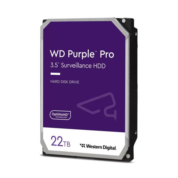 Dysk WD Purple™ Pro WD221PURP 22TB 3.5" 7200 512MB SATA III 0718037893532  - Incom Group
