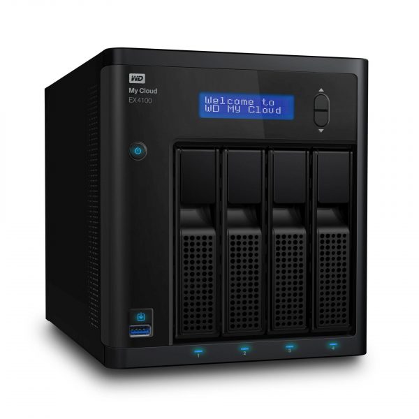 0718037832661 Serwer plików NAS WD My Cloud EX4100 0 TB ( WDBWZE0000NBK )  - Incom Group
