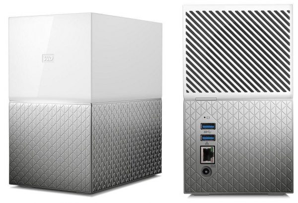 0718037848617 Serwer plików NAS WD My Cloud Home Duo 6TB (2x3TB) (WDBMUT0060JWT)  - Incom Group
