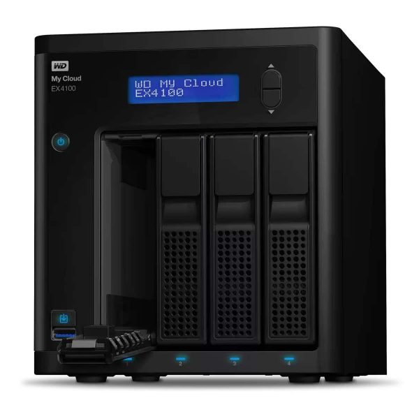 Serwer plików NAS WD My Cloud Expert Series EX4100 40TB (WDBWZE0400KBK)   - Incom Group
