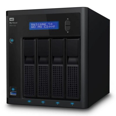 Serwer plików NAS WD My Cloud Pro Series PR4100 56TB (WDBNFA0560KBK)  - Incom Group
 