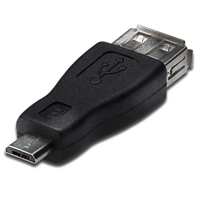 Adapter Akyga AK-AD-08 USB 2.0 A(F) - microUSB B(M) 5901720130396  - Incom Group
