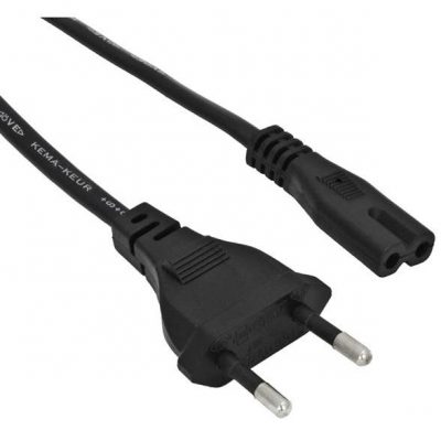  - Incom Group
 Kabel zasilający Akyga AK-RD-02A do notebooka 2pin ósemka IEC C7 CEE 7/16 3m wtyk EU 5901720131836