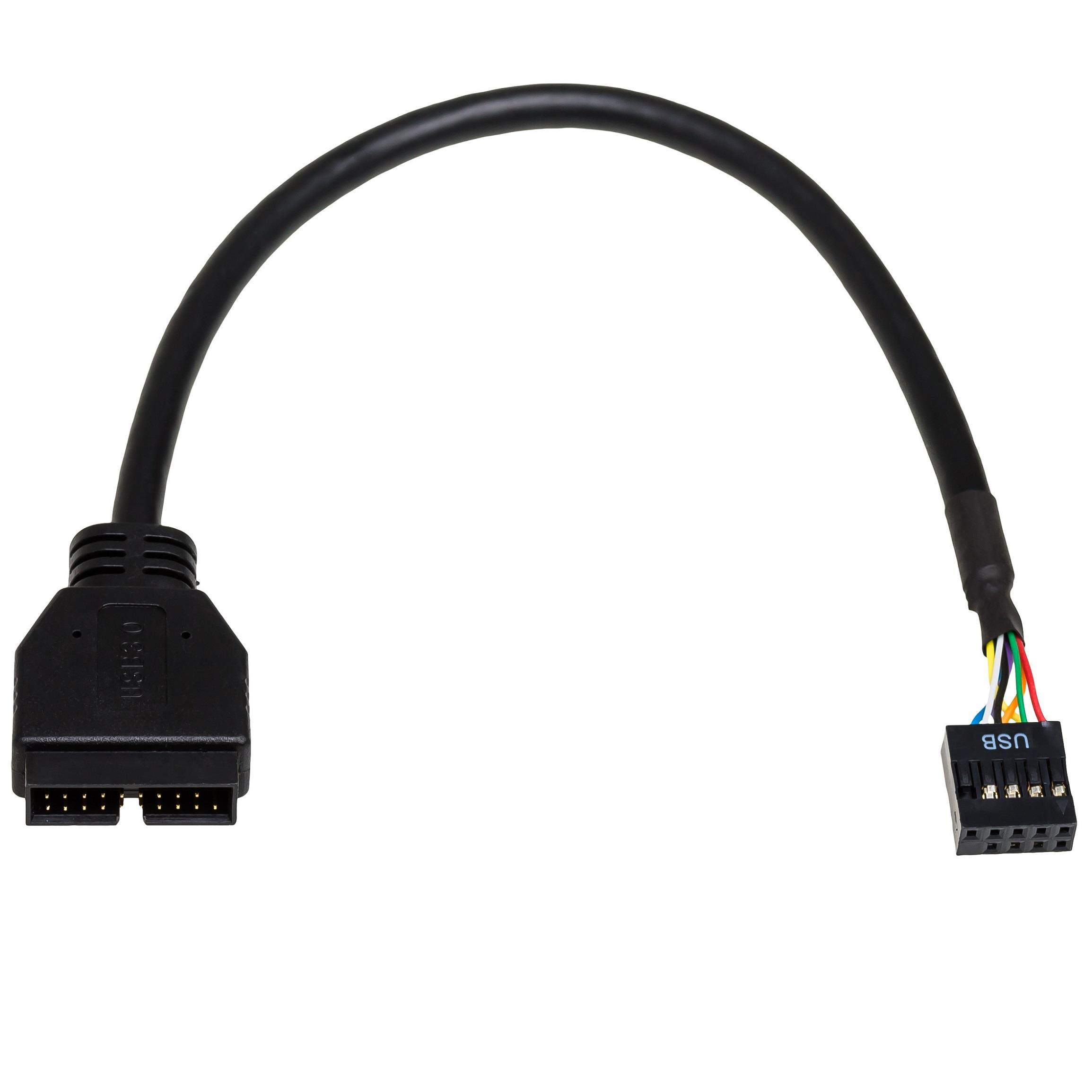 5901720132055  - Incom Group
 Kabel adapter Akyga AK-CA-28 USB 19pin M - USB 9pin F 0,2m czarny