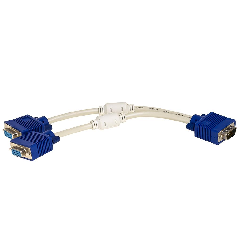 5901720131263  - Incom Group
 Kabel adapter Akyga AK-AD-20 VGA M - 2x VGA F 0,25m