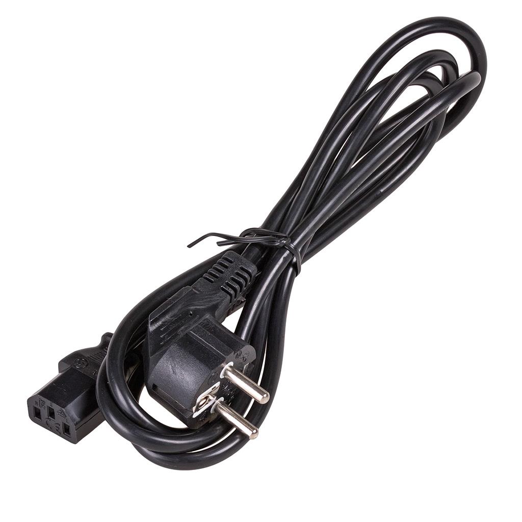  - Incom Group
 Kabel zasilający Akyga AK-PC-01A IEC C13 CEE 7/7 230V/50Hz 1,5m 5901720130518