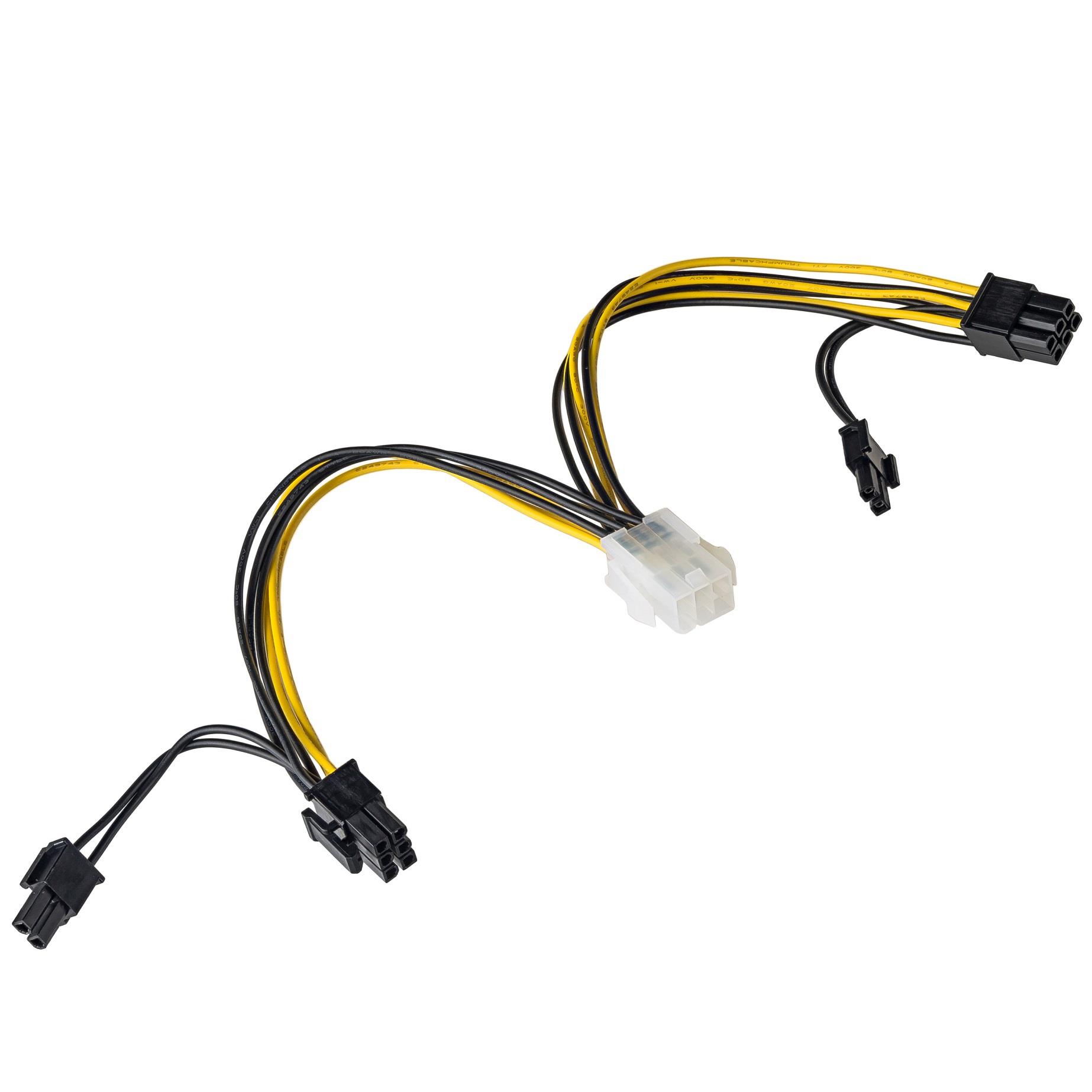 5901720134158  - Incom Group
 Kabel adapter Akyga AK-CA-55 PCI Express 6 pin (F) / 2x 8 (6+2) pin (M) 0,15m