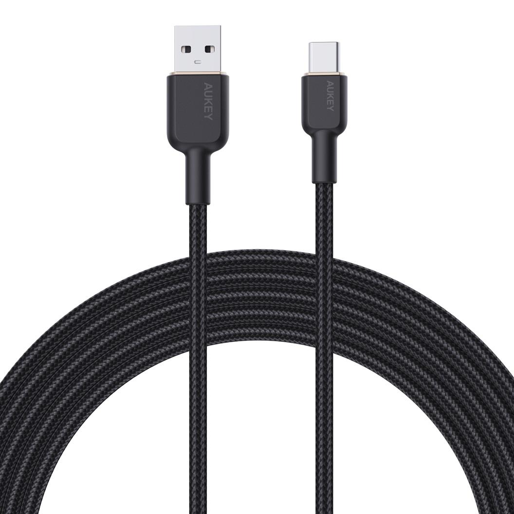  - Incom Group
 Kabel USB Aukey CB-NAC1 BK USB-A - USB-C, PD 60W, 1m, m/m 0689323785865