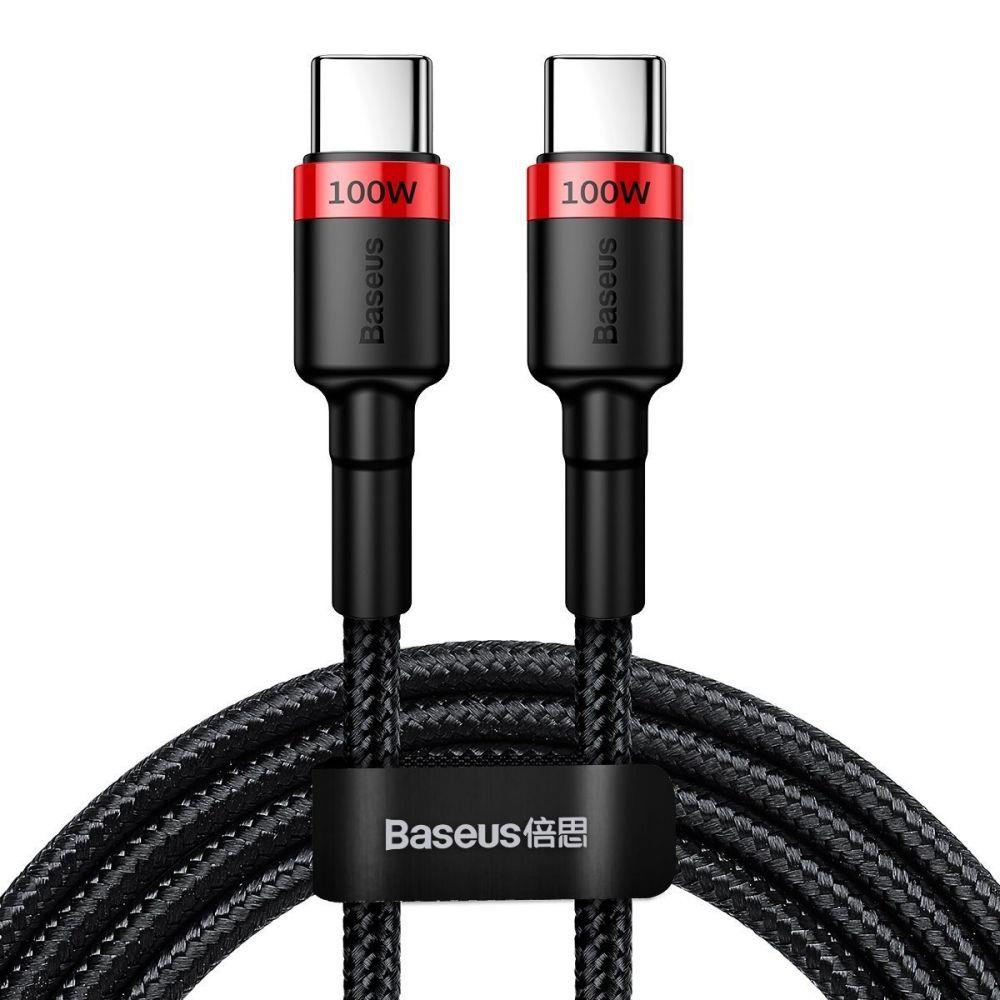  - Incom Group
 6953156216372 Kabel przewód USB-C PD 2.0 200cm Baseus Cafule CATKLF-AL91 Quick Charge 3.0 5A z obsługą szybkiego ładowania 100W