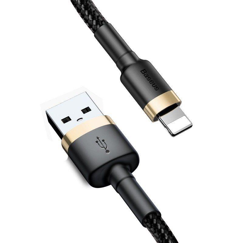  - Incom Group
 6953156274990 Kabel przewód USB - Lightning / iPhone 100cm Baseus Cafule CALKLF-BV1 z obsługą szybkiego ładowania 2.4A