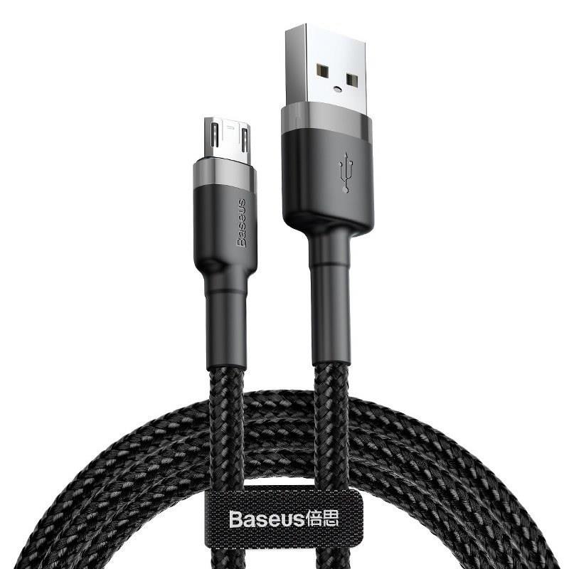 6953156280335  - Incom Group
 Kabel przewód USB - micro USB 100cm Baseus CAMKLF-BG1 Quick Charge 2.4A z obsługą szybkiego ładowania