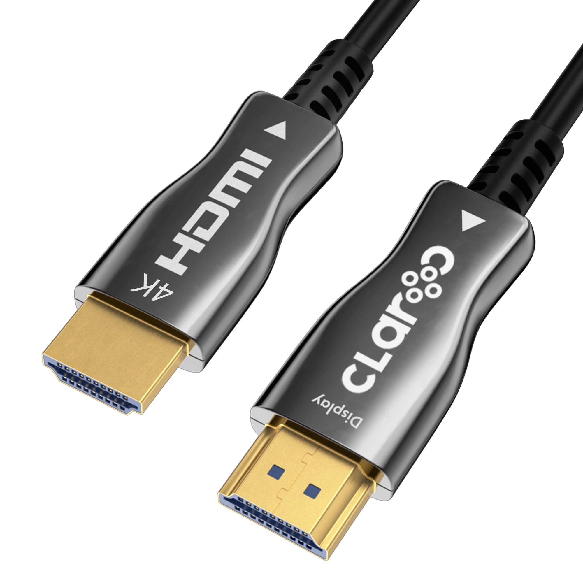 5907772506554  - Incom Group
 Kabel Optyczny HDMI Claroc FEN-HDMI-20-10M 2.0 AOC 4K@60Hz 10m