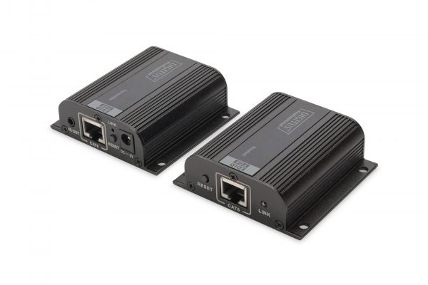 Przedłużacz/Extender DIGITUS HDMI do 50m Cat.6/7 UTP, 1080p 60Hz FHD, HDCP 1.2, IR, audio(zestaw)  - Incom Group
 4016032439929