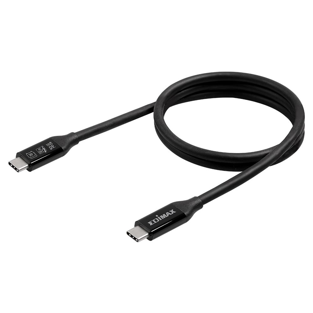 4717964704603  - Incom Group
 Kabel USB4/Thunderbolt 3 Edimax UC4-005TB 0,5m USB-C to USB-C czarny