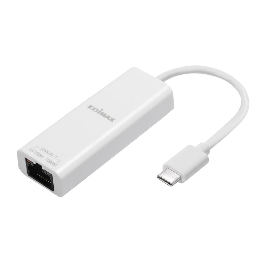 Kabel adapter Edimax EU-4306C USB-C na Gigabit Adapter 4717964704986  - Incom Group
