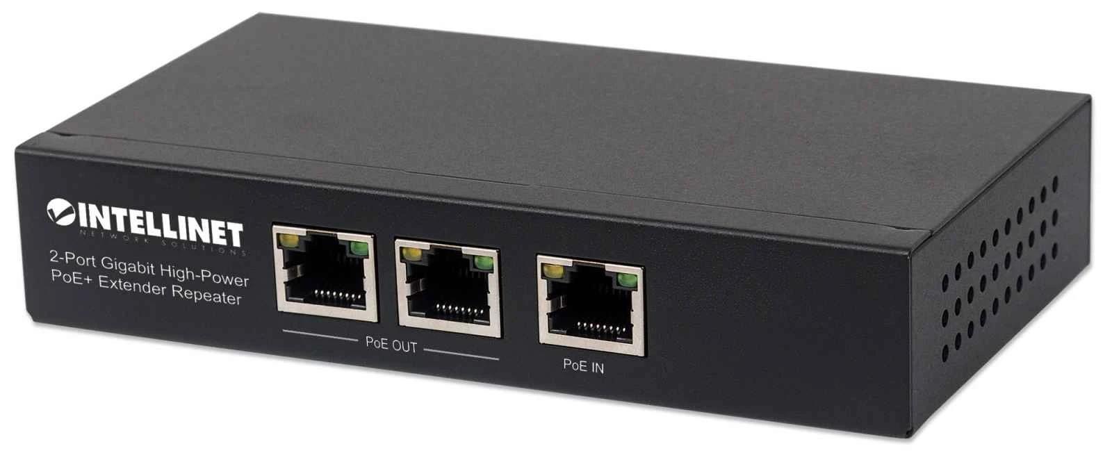 0766623561266  - Incom Group
 Extender PoE+ Intellinet 2-portowy Gigabit 802.3at/af