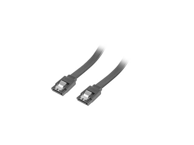 5901969419399  - Incom Group
 Kabel SATA Lanberg DATA III (6Gb/s) F/F 0,3m metalowe zatrzaski czarny