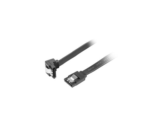  - Incom Group
 Kabel SATA Lanberg DATA III (6Gb/s) F/F 0,3m kątowy metalowe zatrzaski czarny 5901969419467