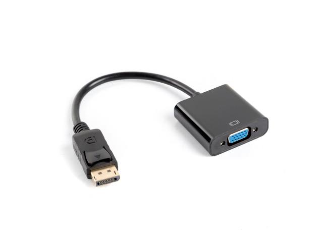 5901969408652  - Incom Group
 Kabel adapter Lanberg AD-0002-BK Displayport 1.1(M) -> VGA 15 Pin (F) czarny