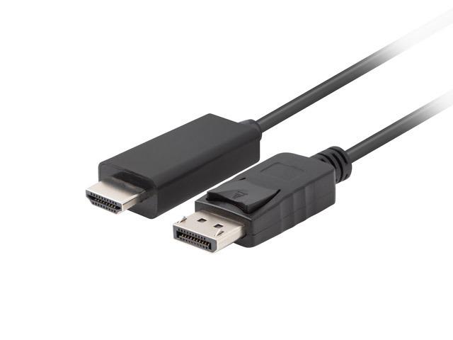 5901969438703  - Incom Group
 Kabel adapter Lanberg DisplayPort (M) V1.1 - HDMI (M) 1m czarny