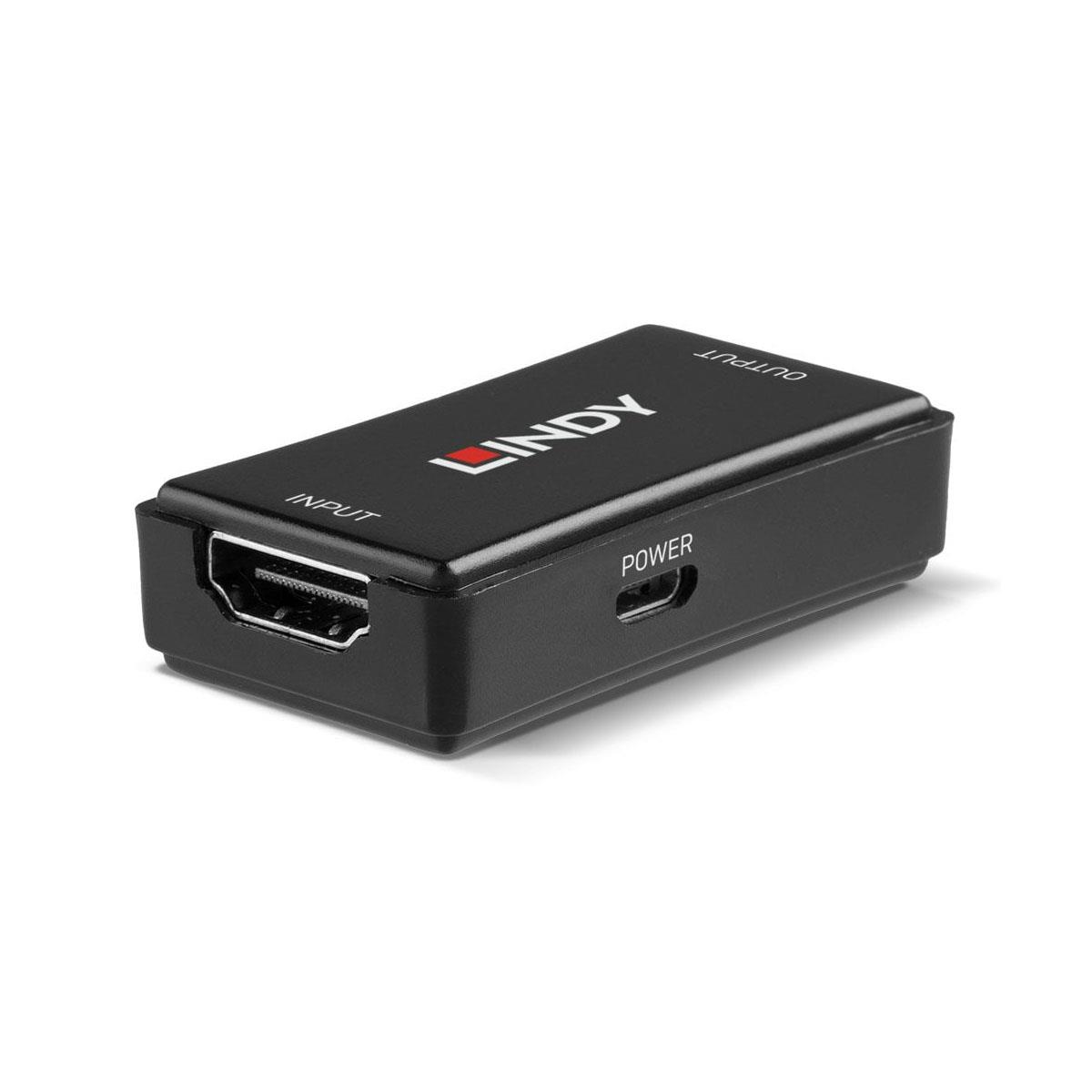 Repeater HDMI LINDY HDMI 4K60, 50m  - Incom Group
 4002888382113