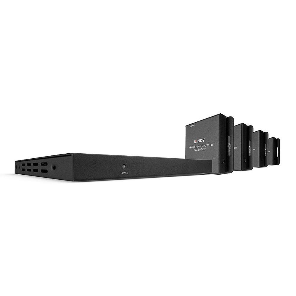  - Incom Group
 4002888381550 Extender / splitter HDMI LINDY 4-portowy 4K30 IR Loop Out Cat.6 70m