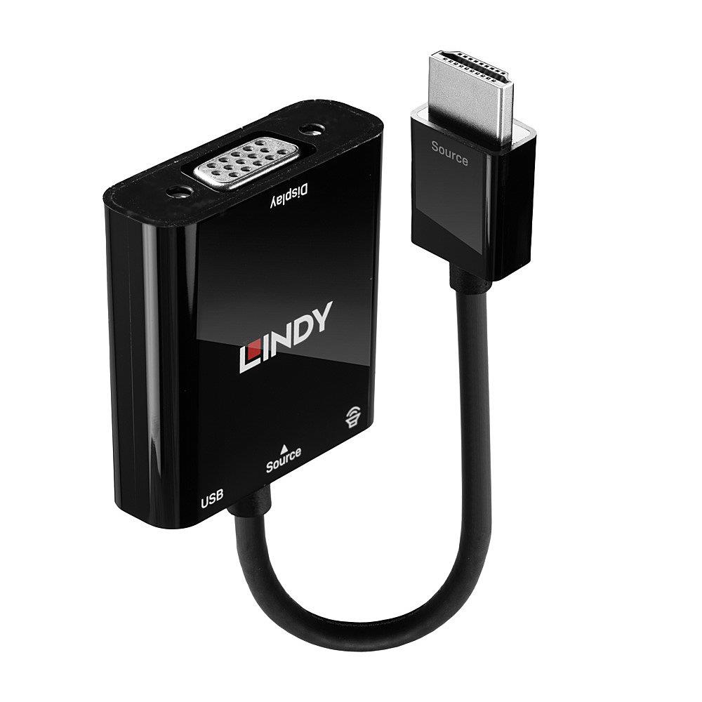 Konwerter HDMI do VGA LINDY & Audio Converter czarny  - Incom Group
 4002888382854