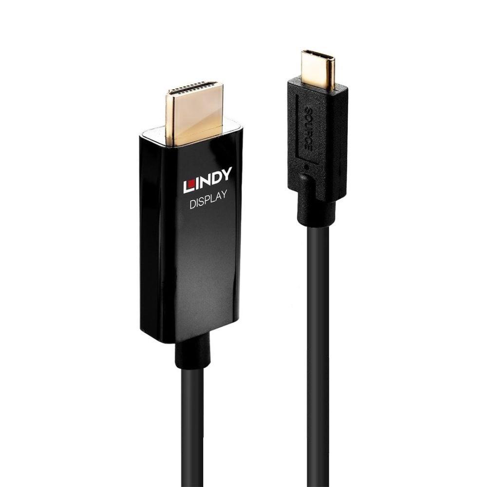 4002888432924  - Incom Group
 Kabel adapter LINDY USB-C na HDMI 4K60 HDR 2m czarny