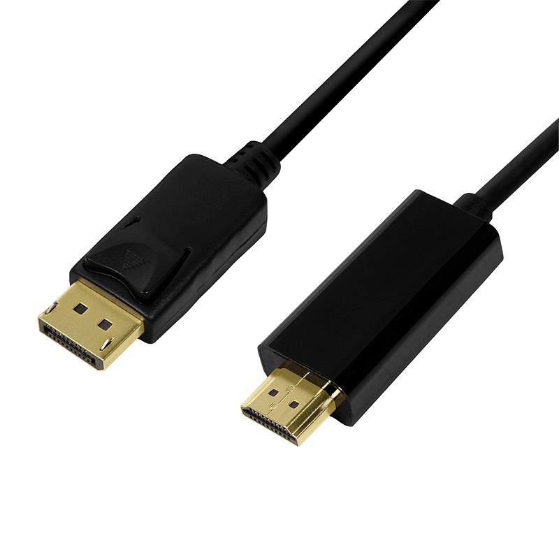 Kabel adapter LogiLink CV0128 DisplayPort 1.2 - HDMI 1.4, 3m 4052792052305  - Incom Group
