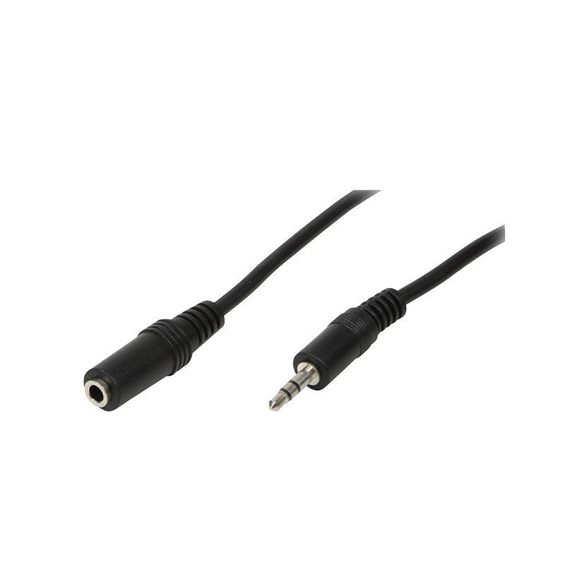 4052792008883 Kabel przedłużacz audio LogiLink CA1054 M/F 3m  - Incom Group
