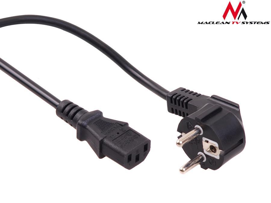  - Incom Group
 Kabel zasilający Maclean MCTV-801 3 pin 5m wtyk EU 5902211102366