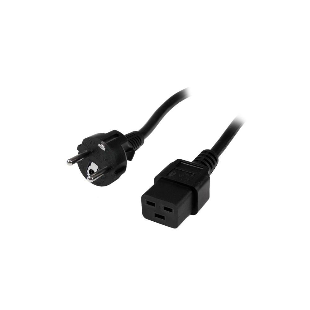  - Incom Group
 0766623302821 Kabel zasilający Manhattan IEC320 Schuko / C19 16A 2,5m czarny