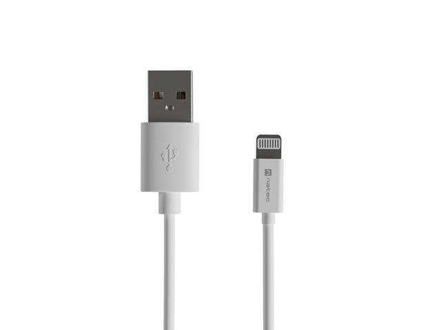  - Incom Group
 5901969444308 Kabel Natec Prati Lightning / iPhone -> USB-A 2m MFI Biały